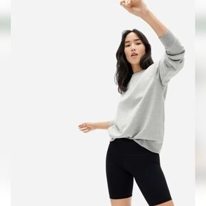 HOST PICK 🎉 NWT Everlane Classic French Terry Crewneck Heather Grey